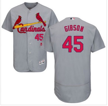 St.Louis Cardinals #45 Bob Gibson Gray 2016 Flexbase Collection Stitched Baseball Jersey DingZhi,We sell and wholesale St.Louis Cardinals #45 Bob Gibson Gray 2016 Flexbase Collection Stitched Baseball Jersey DingZhi on line form chian!